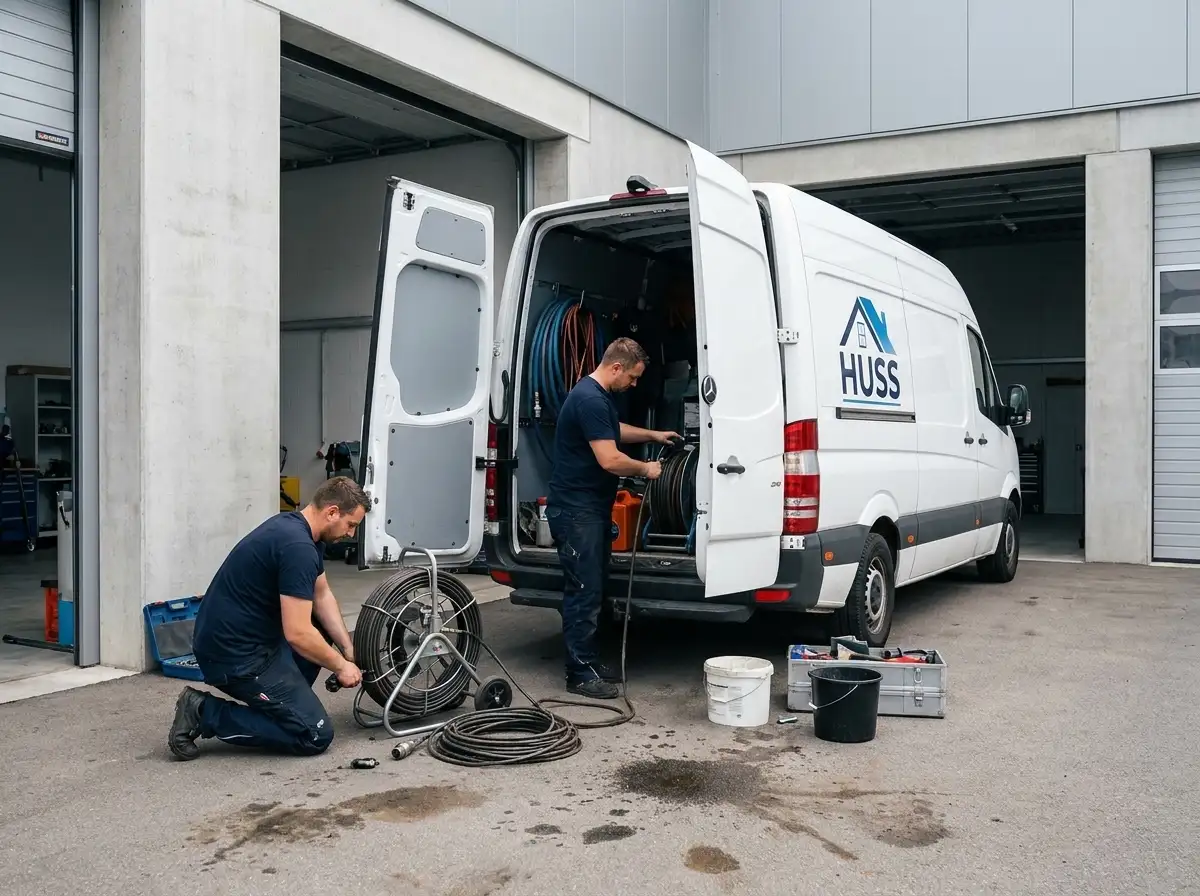 Rohrreinigung mit moderner Technik